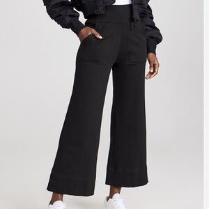 Sold out NYC Womens black 100% cotton the culotte pants XS